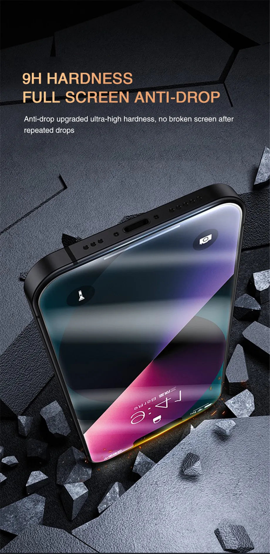 Best Anti-spy Tempered Glass for iPhone