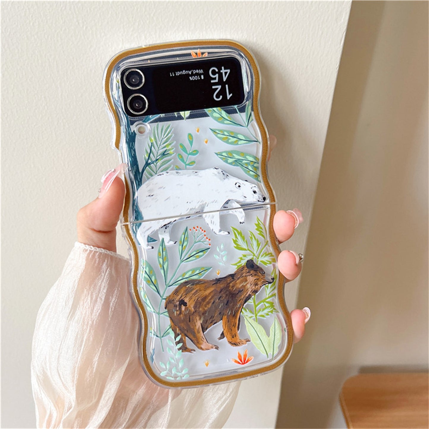Cute Korean Case for Samsung Galaxy Z Flip