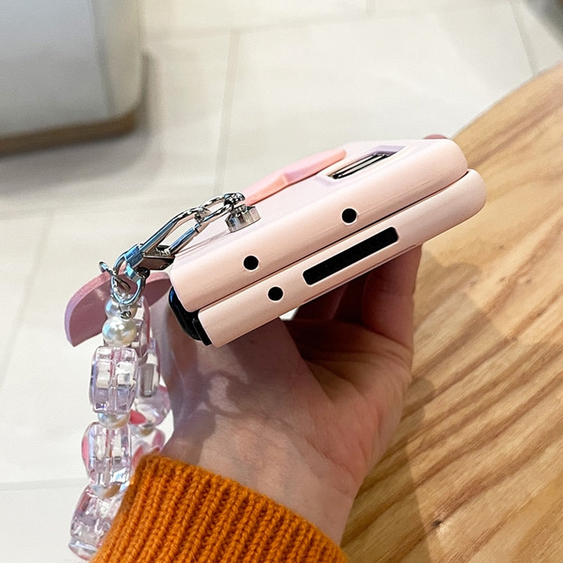Cute 3D Heart Case For Samsung Galaxy Z Fold