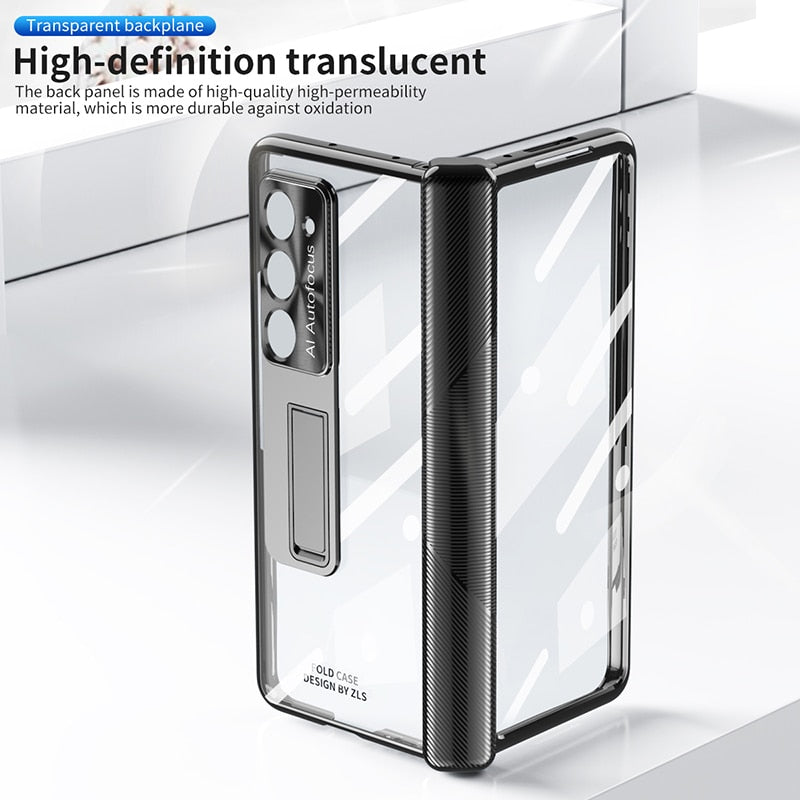 Magnetic Case With S Pen Holder Cover For Samsung Fold 5