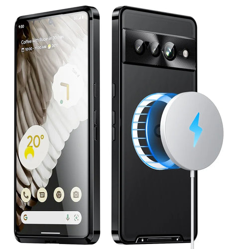 Shockproof MagSafe Metal Armor Case for Google Pixel 7/8 Series