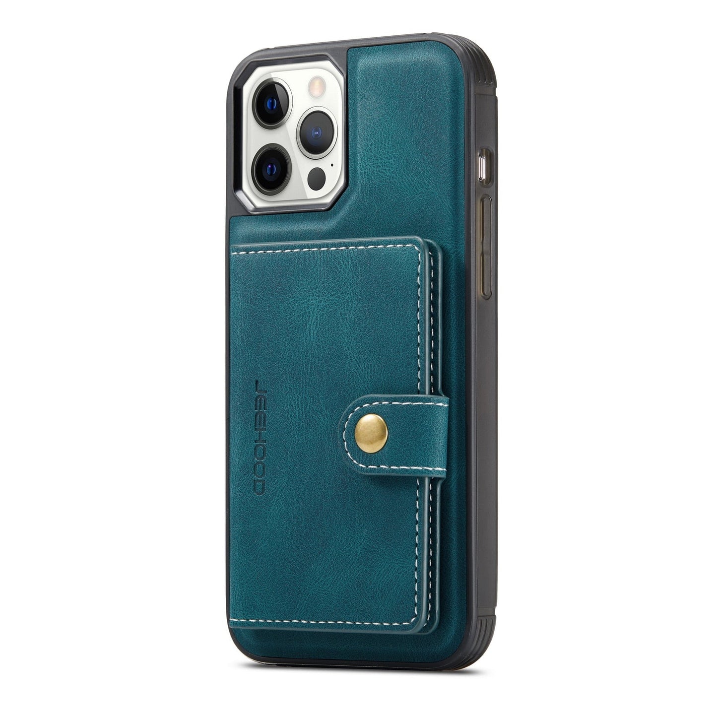 Magnetic Leather Wallet iPhone Mini Case