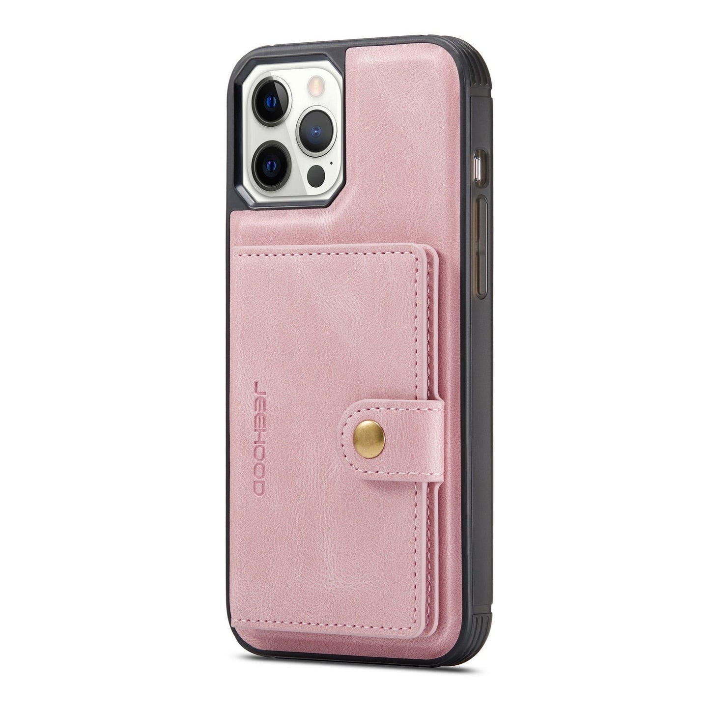 Magnetic Leather Wallet iPhone Mini Case