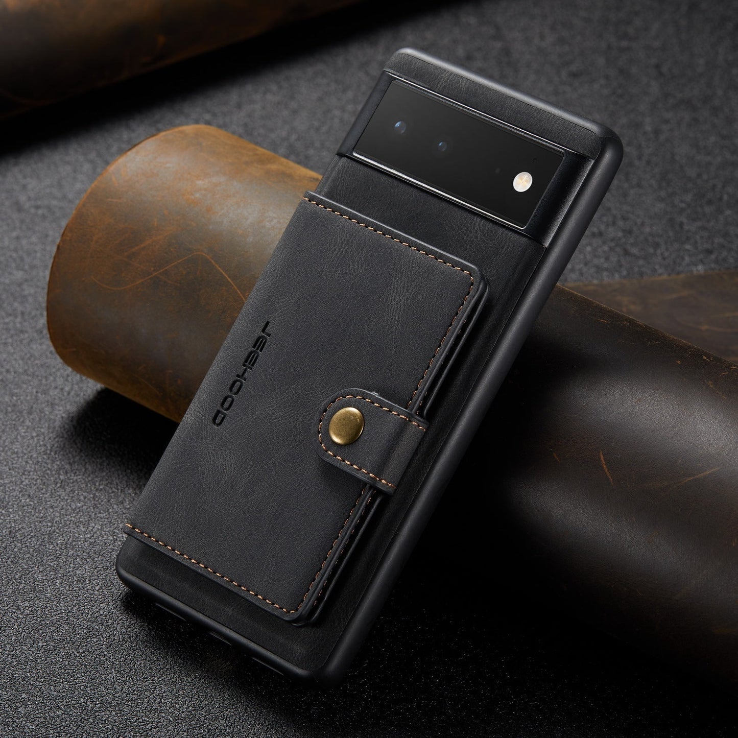 2 in 1 Magnetic Wallet Case For Google Pixel