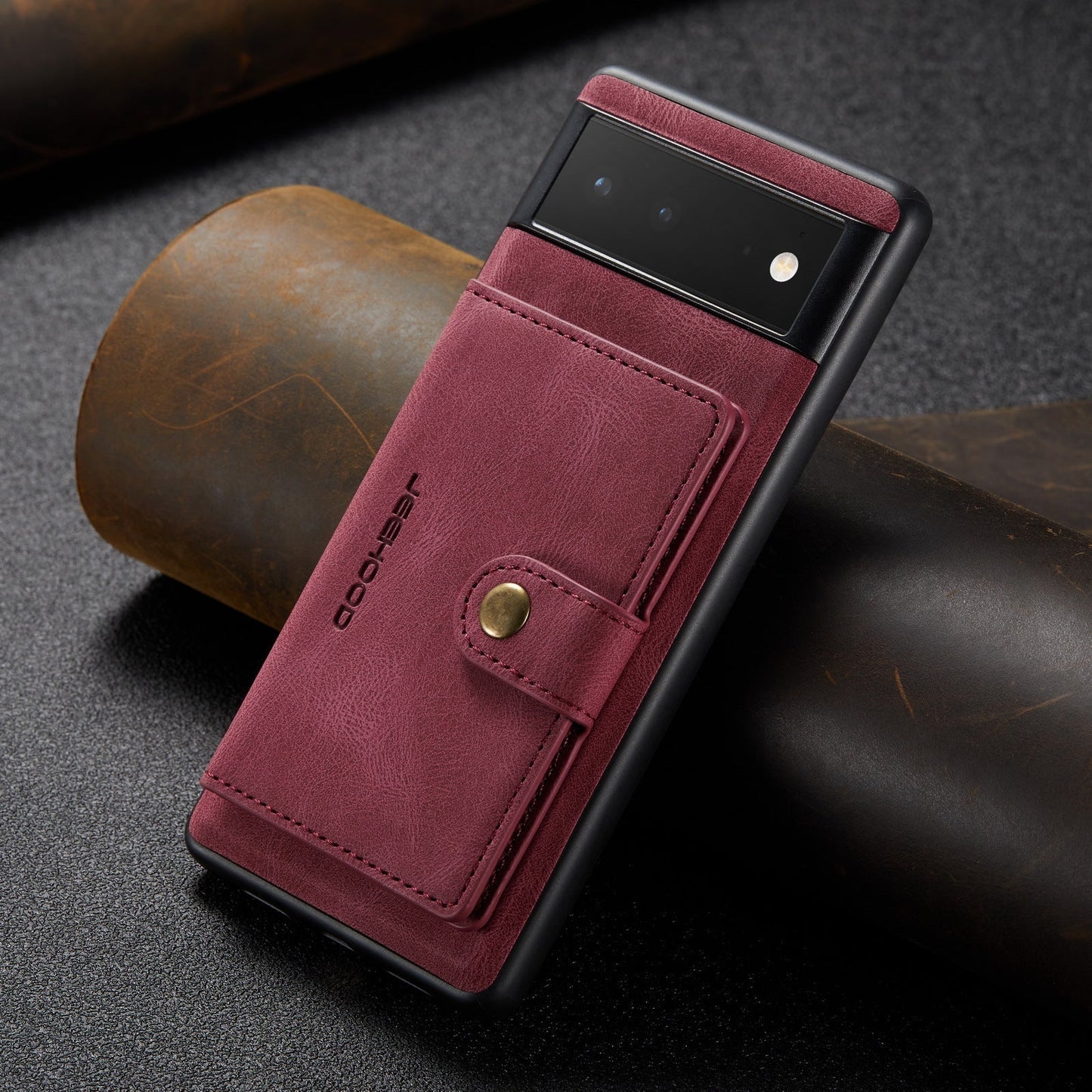 2 in 1 Magnetic Wallet Case For Google Pixel
