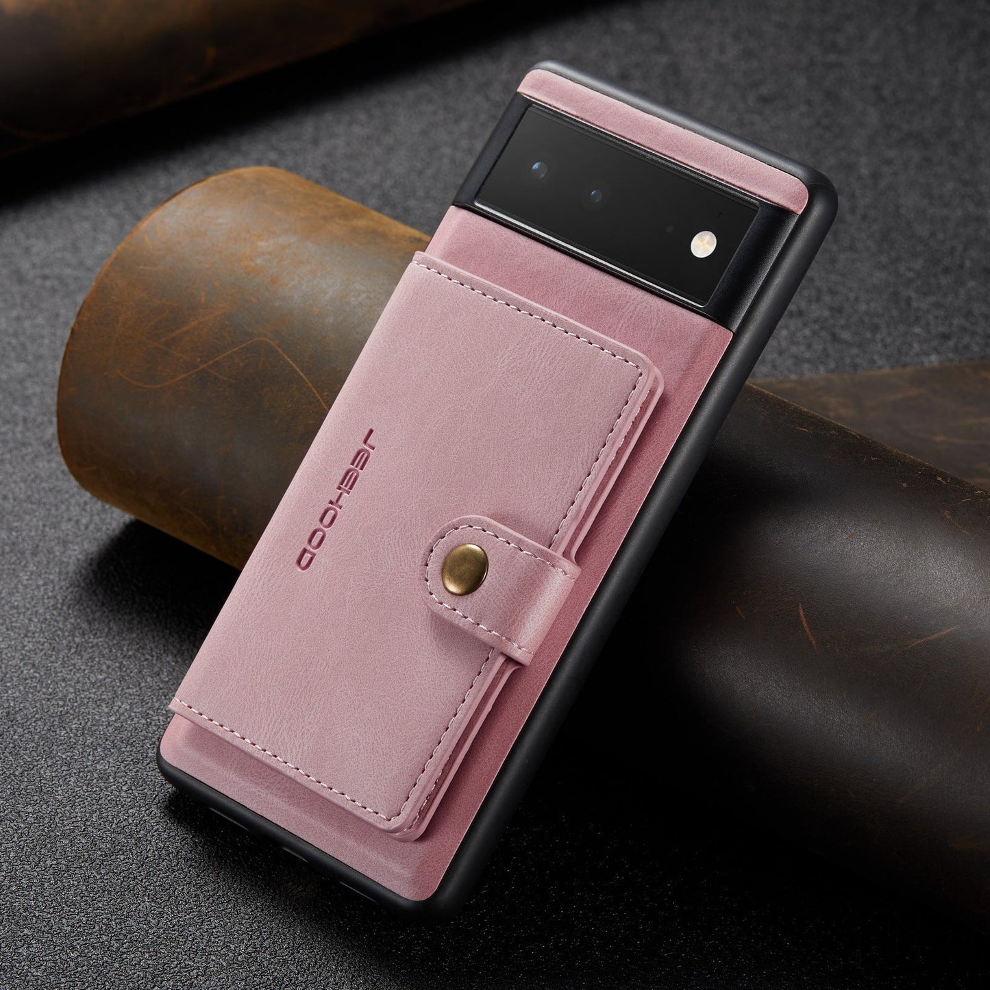 2 in 1 Magnetic Wallet Case For Google Pixel