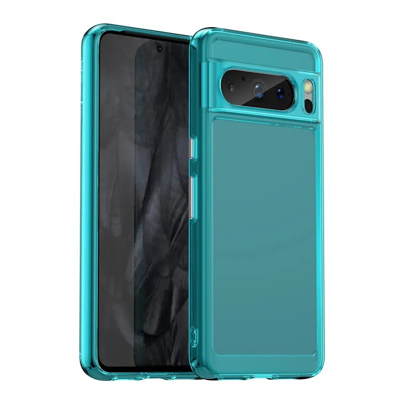 Transparent Shockproof Bumper Case For Google Pixel 8