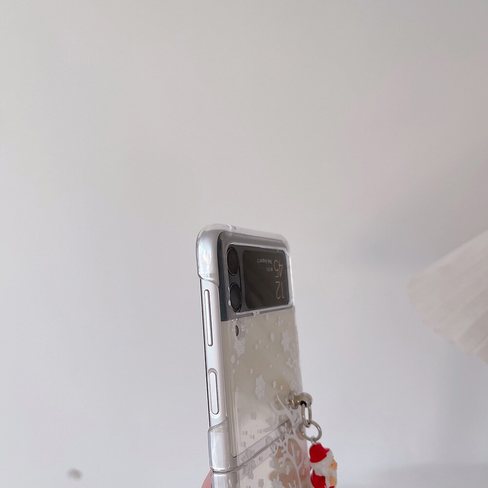 Cute Cartoon Christmas Case for Samsung Galaxy Z Flip 4 & 3