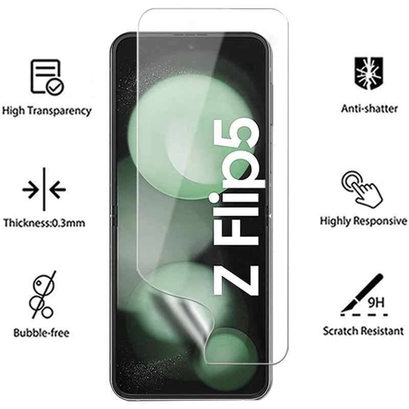6 in 1 Screen Protector For Samsung Galaxy Z Flip 5