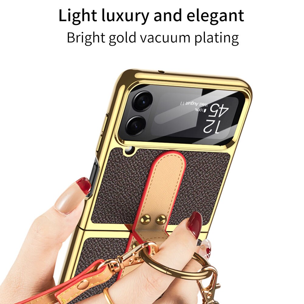 Ring Holder Case For Galaxy Z Flip 4