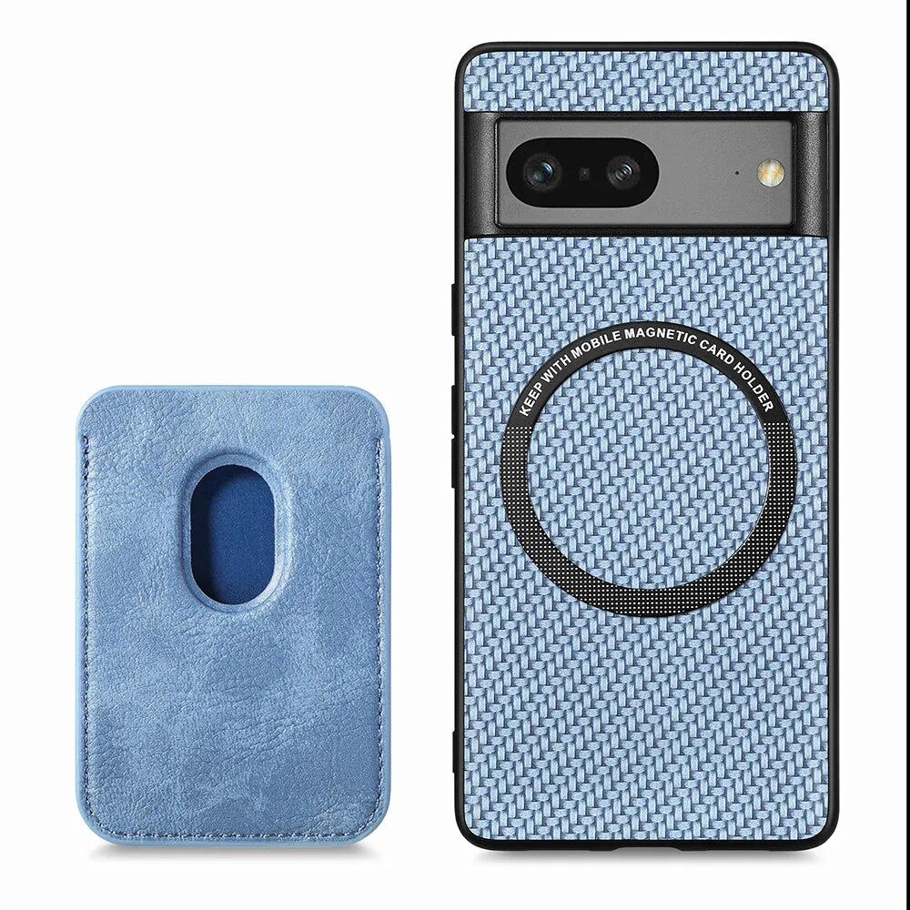 2 in 1 Wallet Leather Magnetic Case for Google Pixel 8 Series