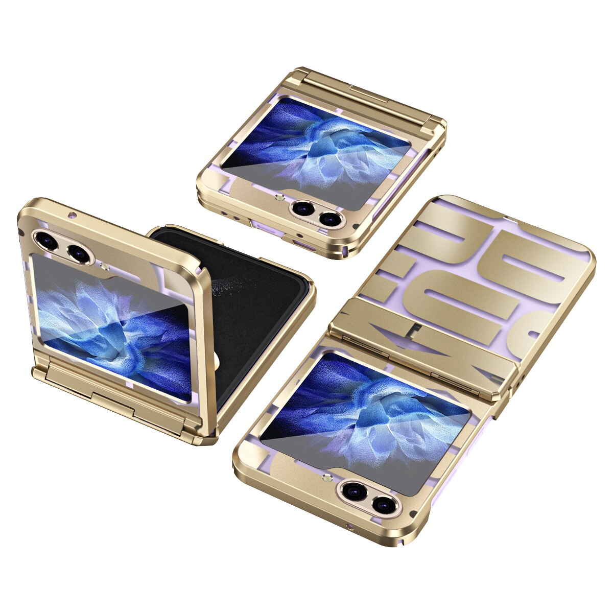 Plating Pattern Case For Samsung Galaxy Z Flip 5