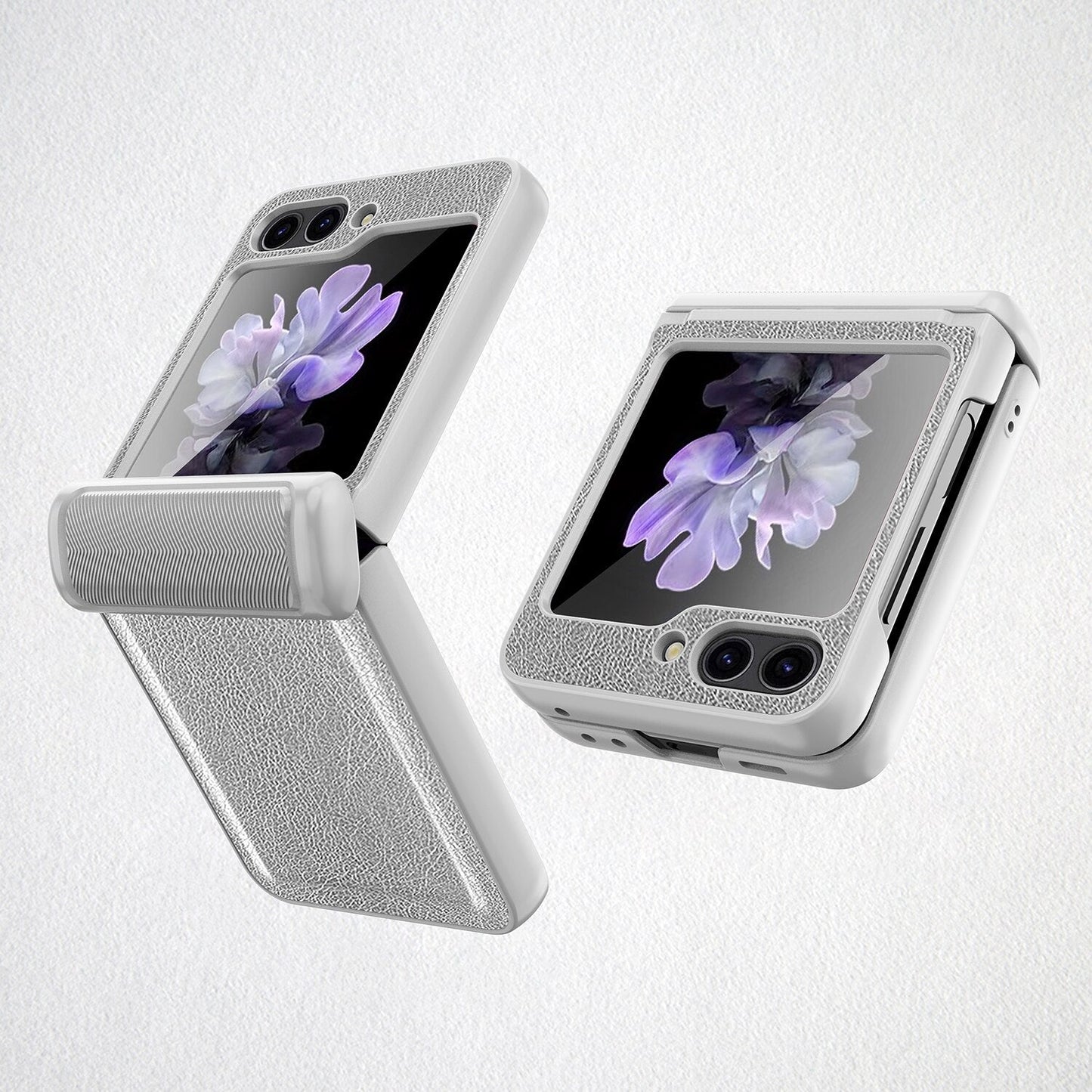 Leather Shockproof Cover For Samsung Galaxy Z Flip 5