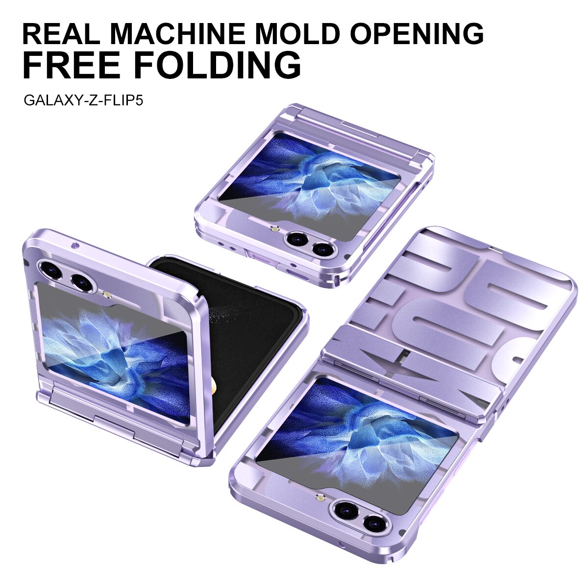 Plating Pattern Case For Samsung Galaxy Z Flip 5