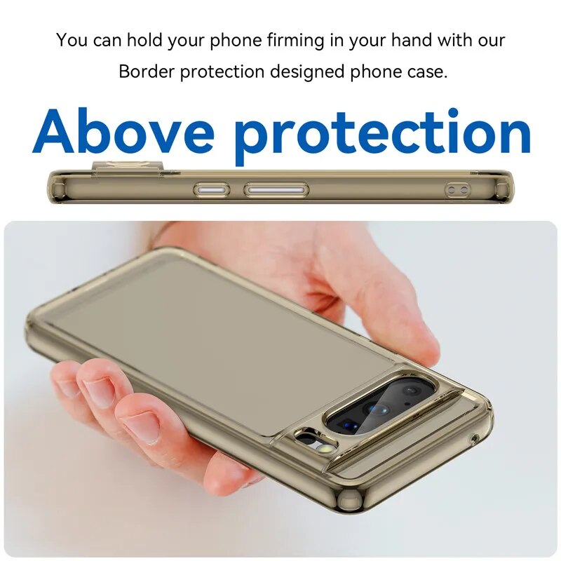 Transparent Shockproof Bumper Case For Google Pixel 8