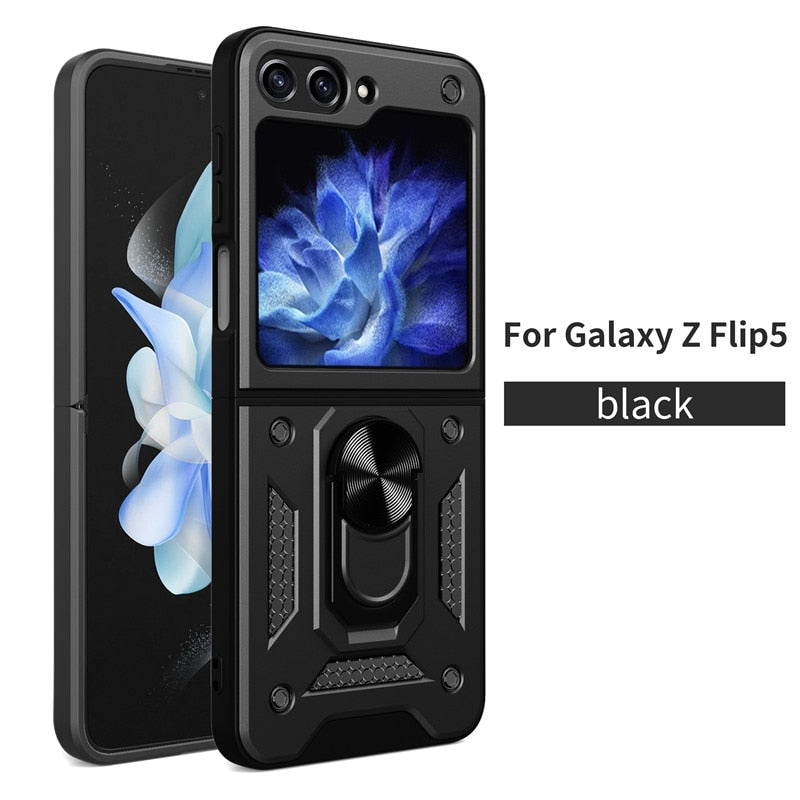 Armor Magnetic Case For Samsung Galaxy z Flip 5
