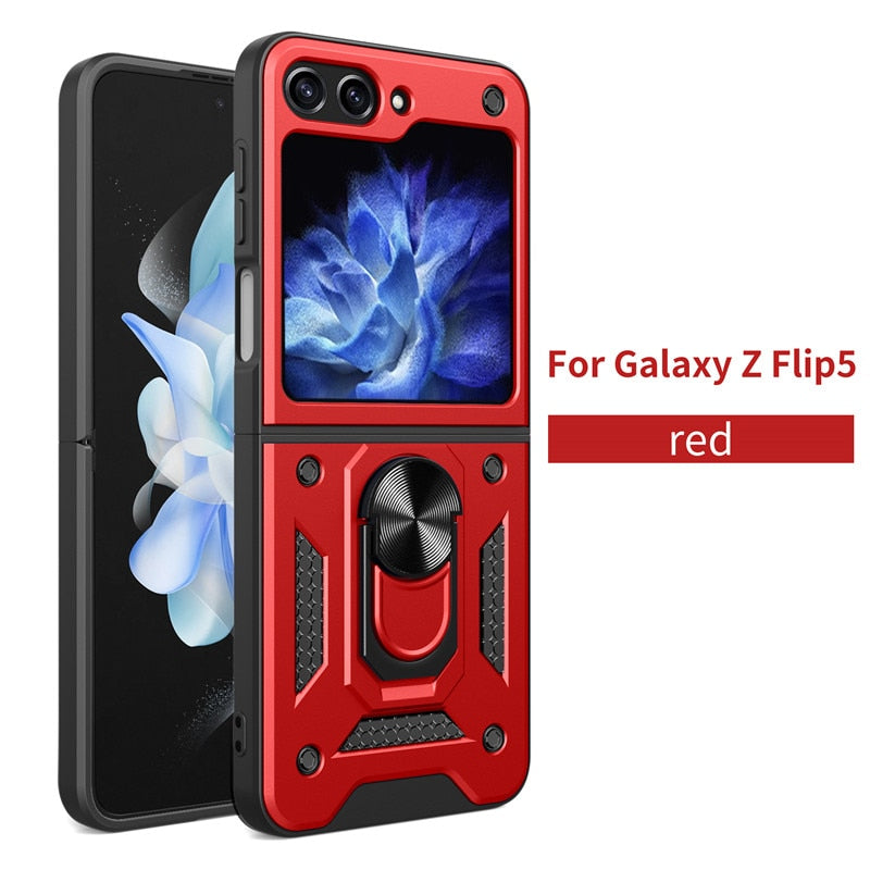 Armor Magnetic Case For Samsung Galaxy z Flip 5