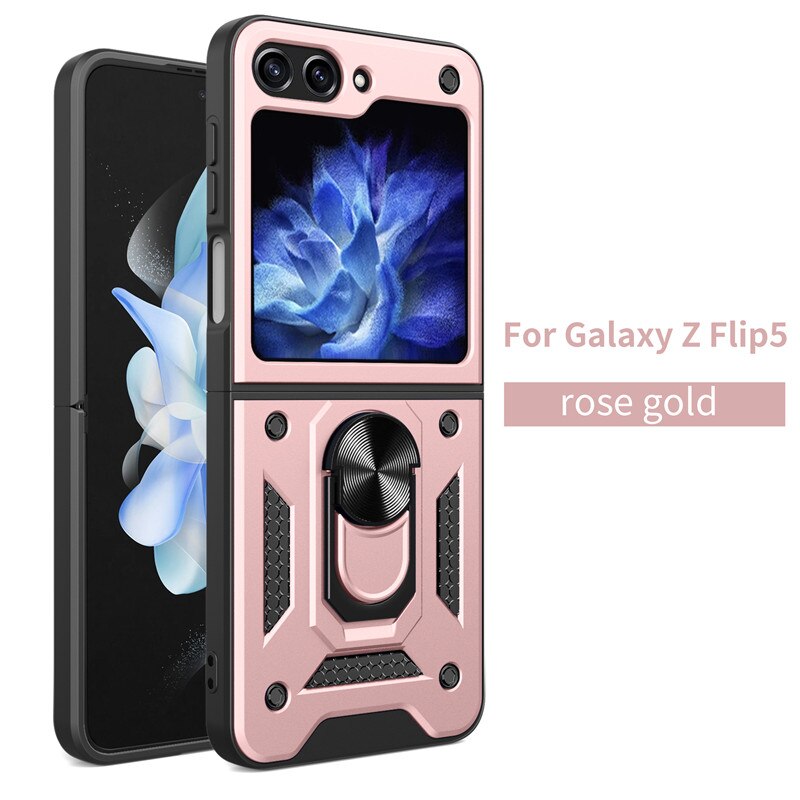 Armor Magnetic Case For Samsung Galaxy z Flip 5