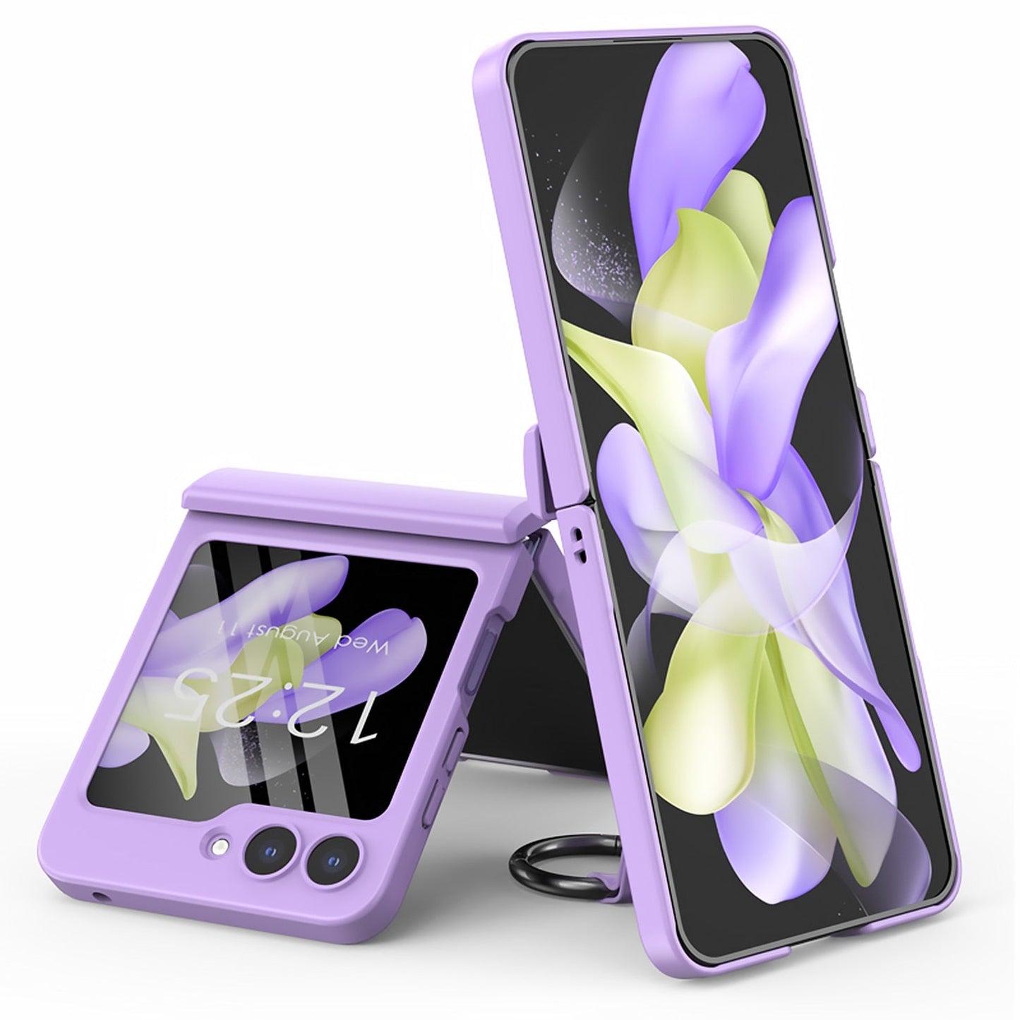 Matte Case With Ring Bracket For Samsung Galaxy Z Flip 5