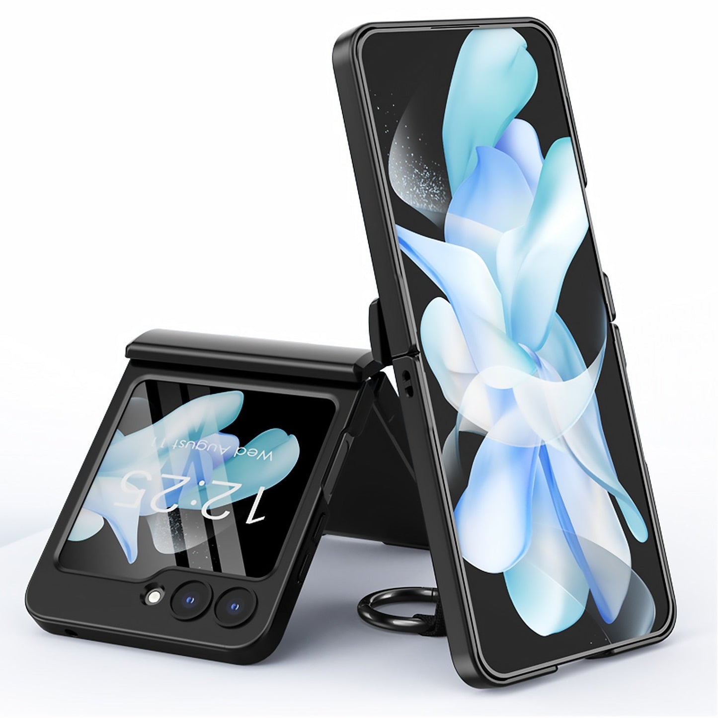 Matte Case With Ring Bracket For Samsung Galaxy Z Flip 5