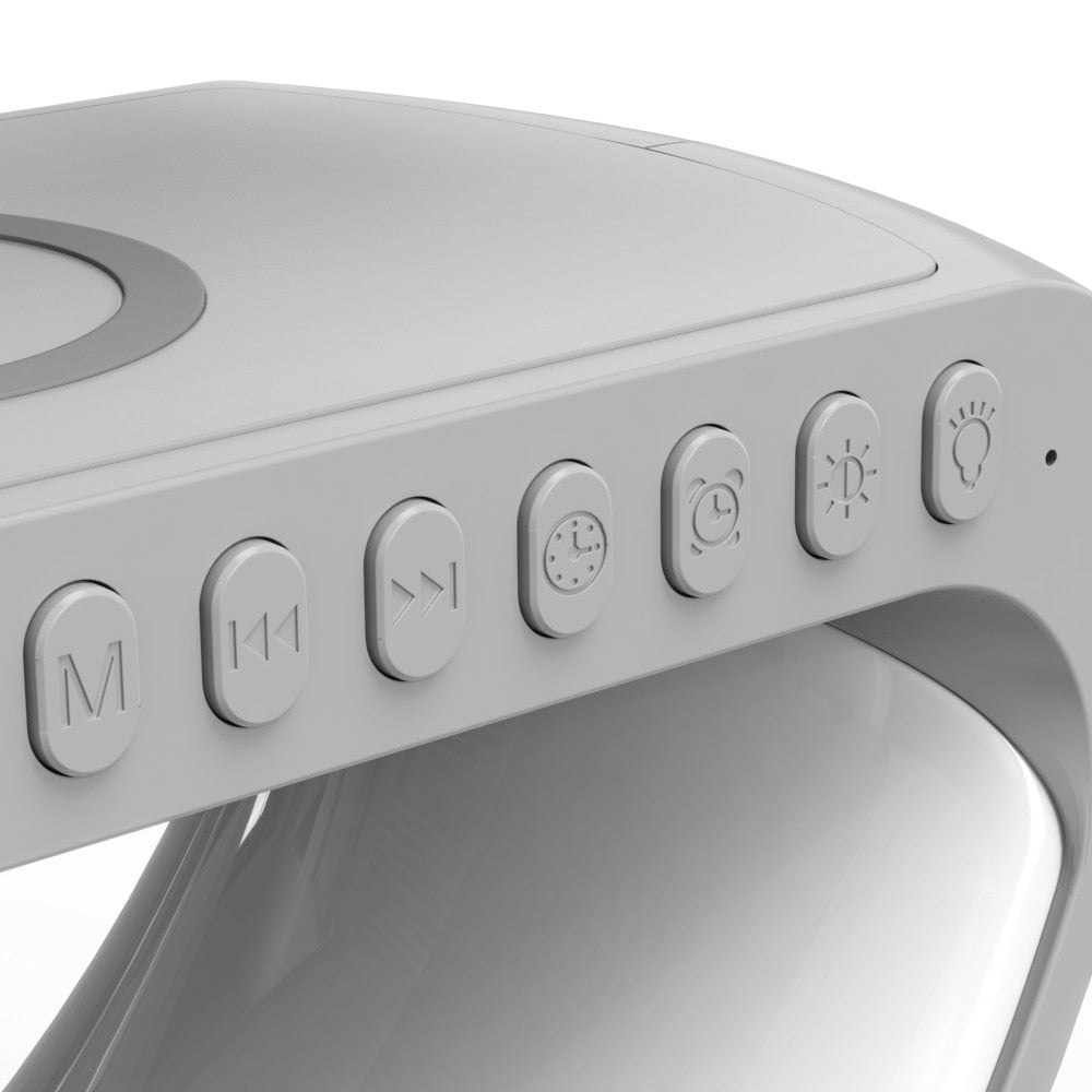 The Ultimate 5 in 1 Wireless Charger Atmosphere Lamp