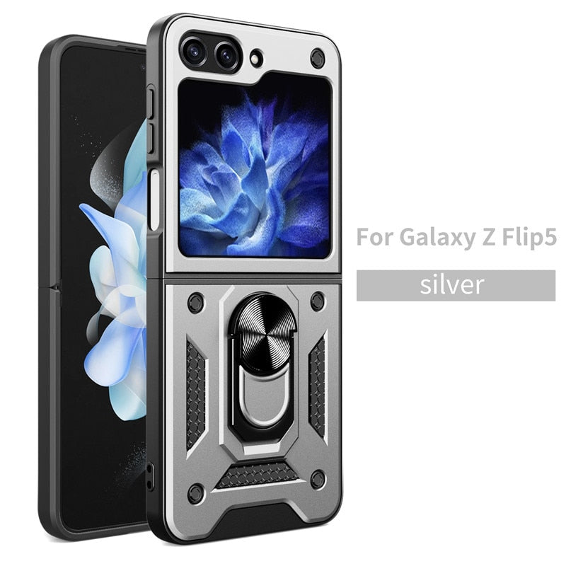 Armor Magnetic Case For Samsung Galaxy z Flip 5