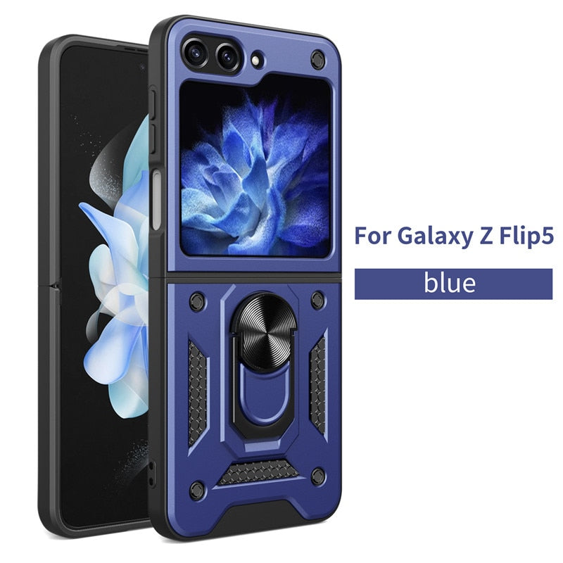 Armor Magnetic Case For Samsung Galaxy z Flip 5
