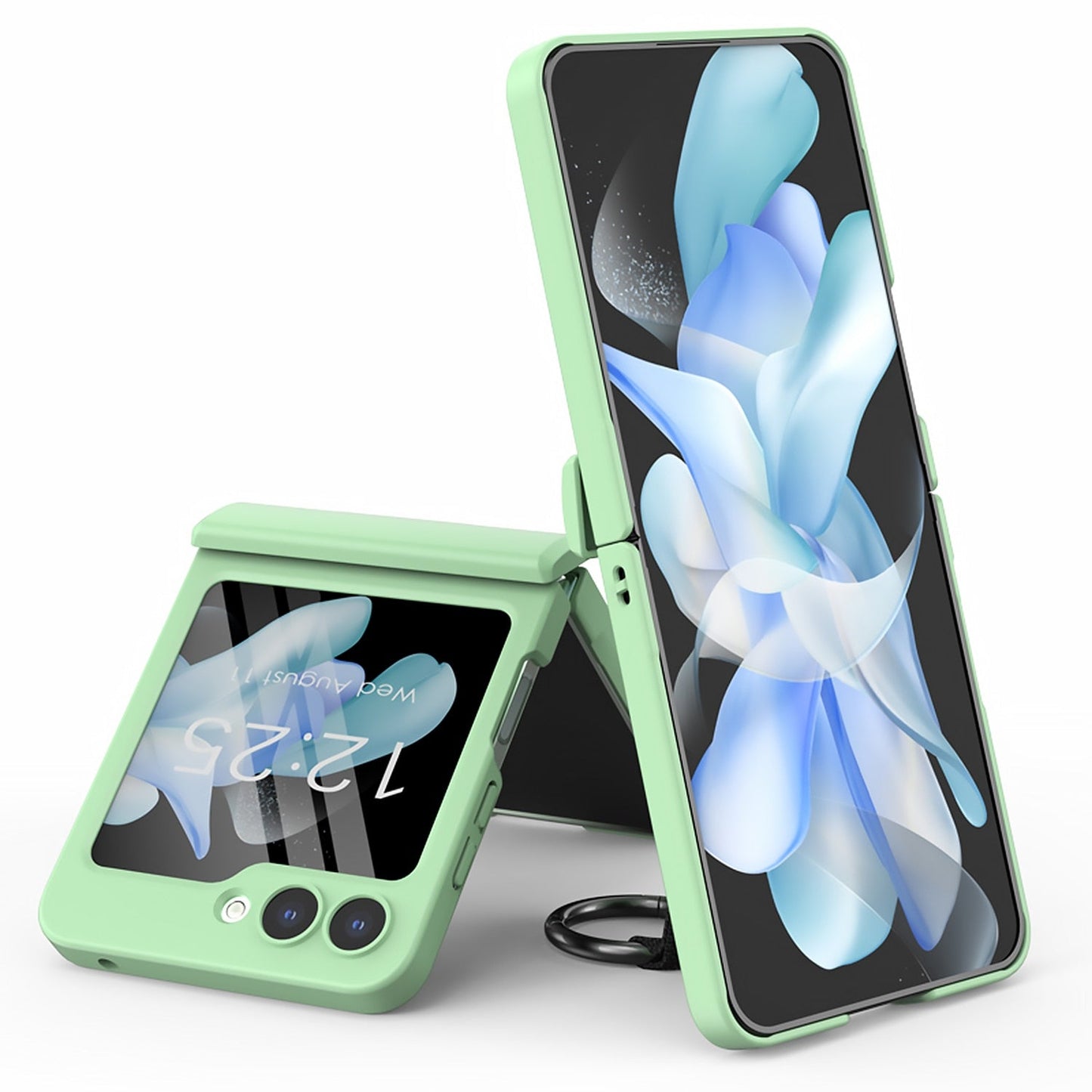 Matte Case With Ring Bracket For Samsung Galaxy Z Flip 5