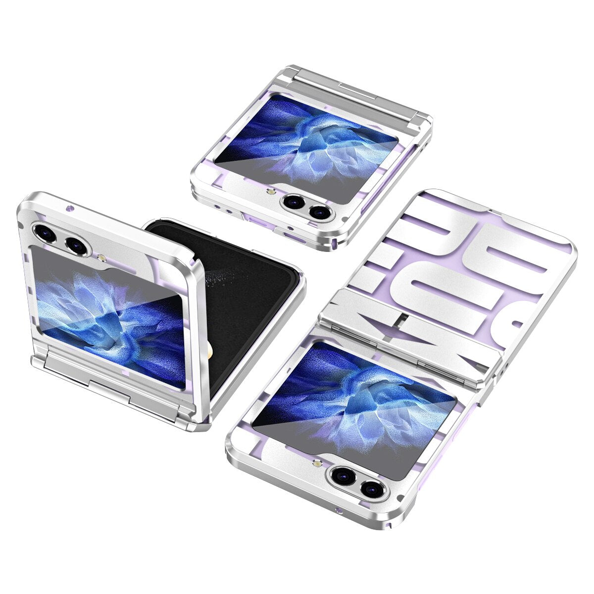 Plating Pattern Case For Samsung Galaxy Z Flip 5