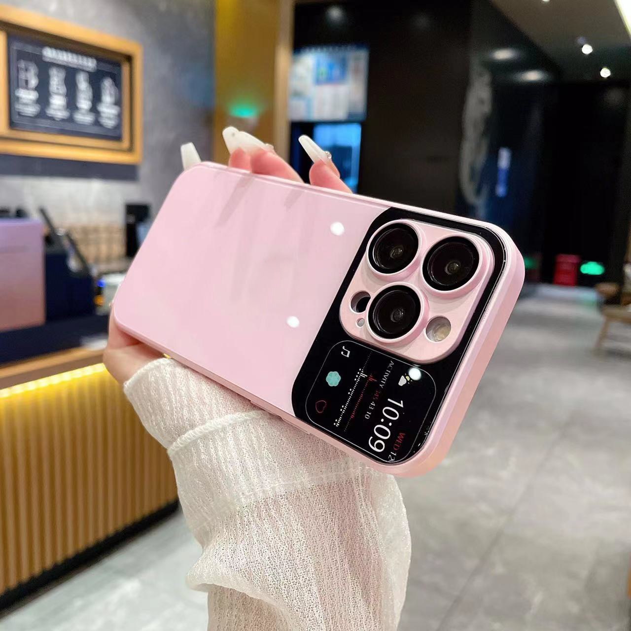 Luxury Gardient Temper Glass Phone Case For iPhone