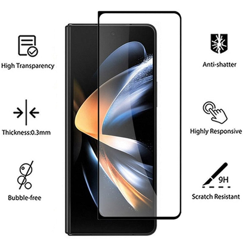 4in1 Screen Protector & Camera Lens Protective For Samsung Galaxy Z Fold