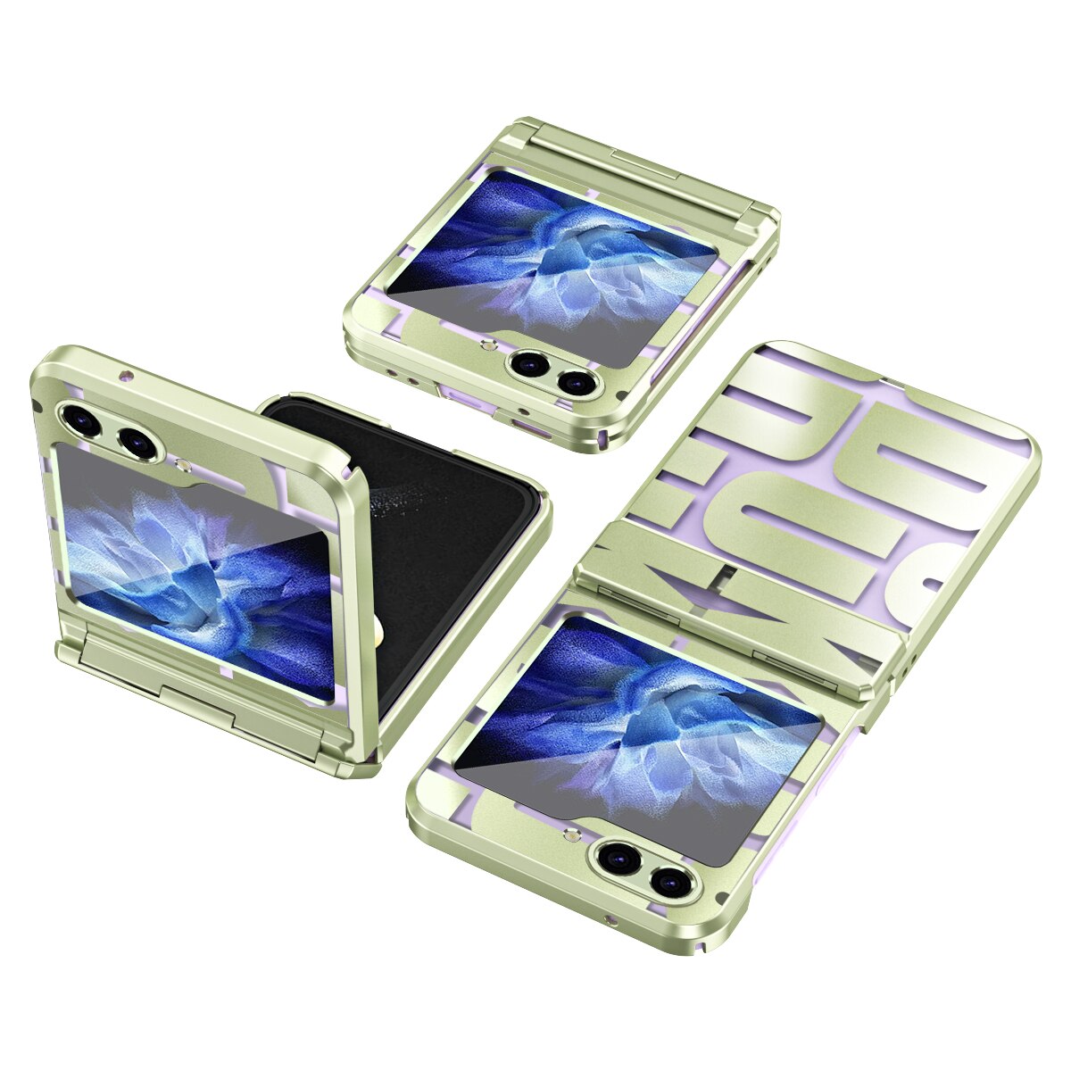 Plating Pattern Case For Samsung Galaxy Z Flip 5