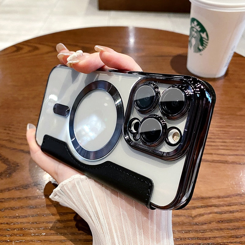 3 in 1 Wallet Magnetic iPhone Case