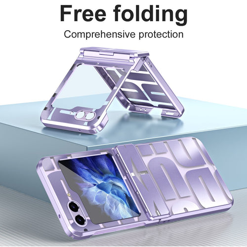 Plating Pattern Case For Samsung Galaxy Z Flip 5