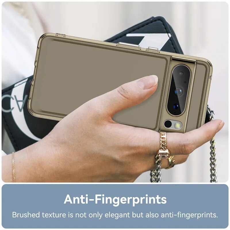 Transparent Shockproof Bumper Case For Google Pixel 8