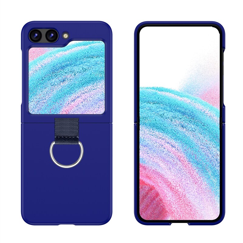 Foldable Ring Buckle Holder Case for Samsung Galaxy Z Flip 5
