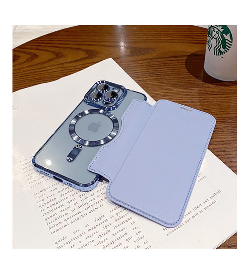 3 in 1 Wallet Magnetic iPhone Case