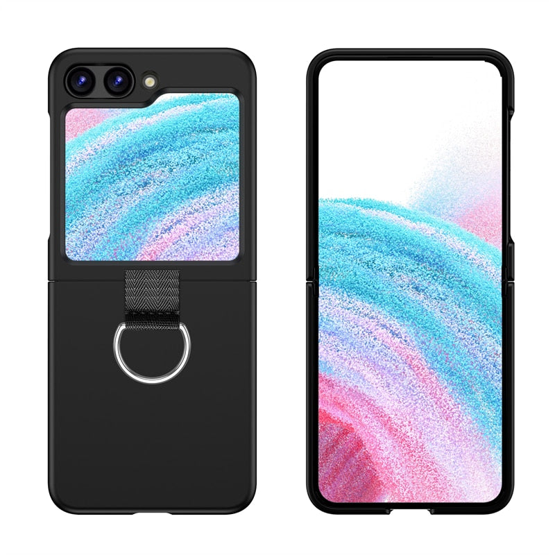 Foldable Ring Buckle Holder Case for Samsung Galaxy Z Flip 5
