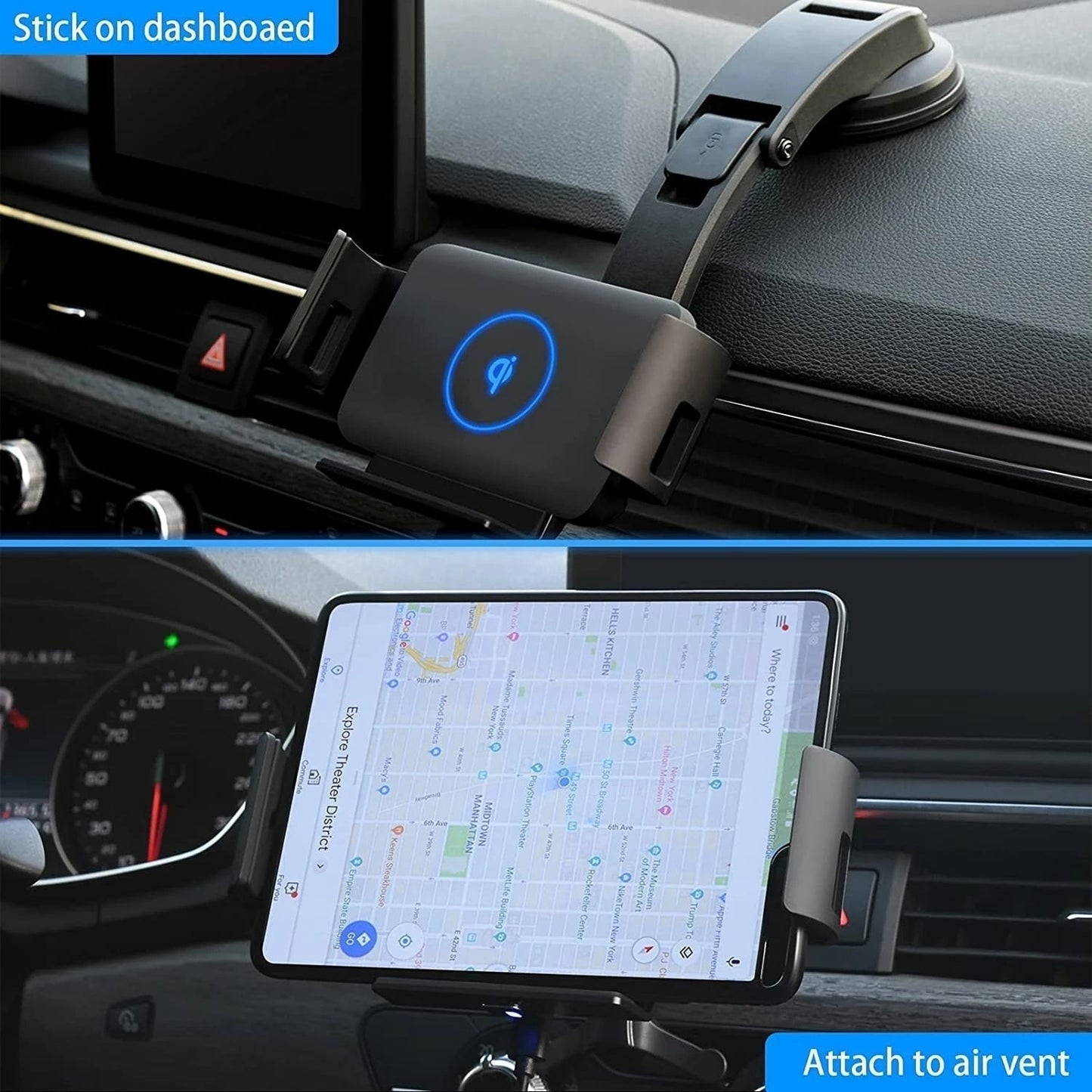 Folding -Car Wireless Chargers