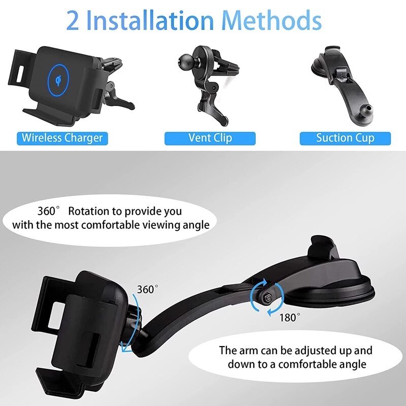 Folding -Car Wireless Chargers