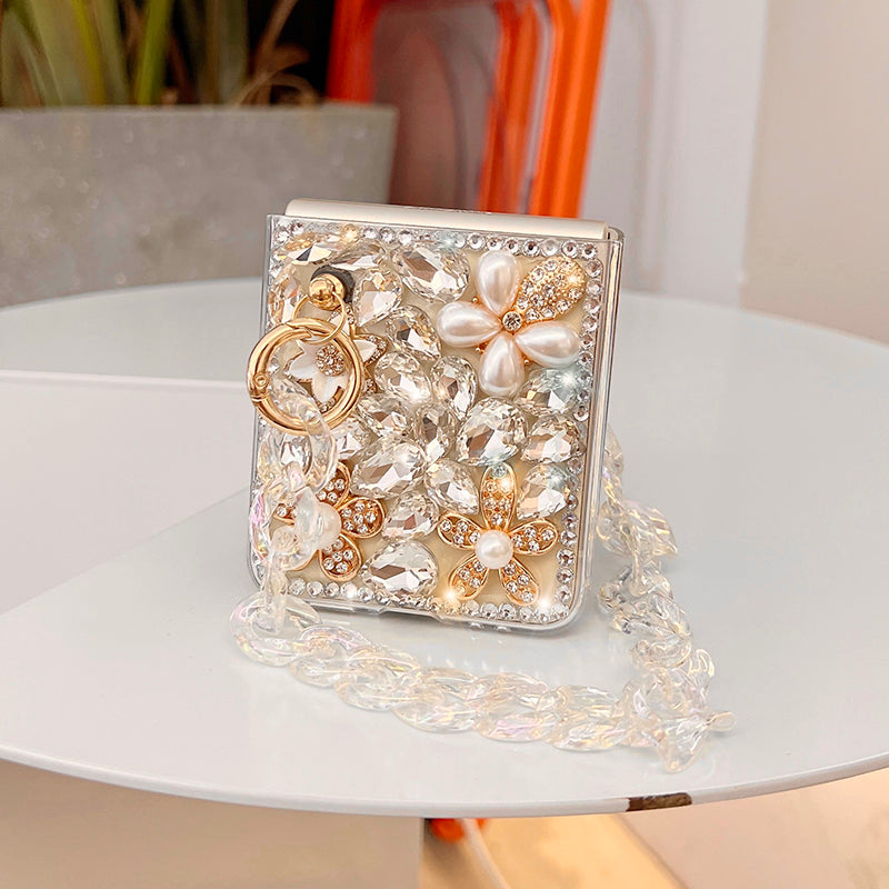 Luxury Diamond Phone Case For Samsung Galaxy Z Flip 3 5G