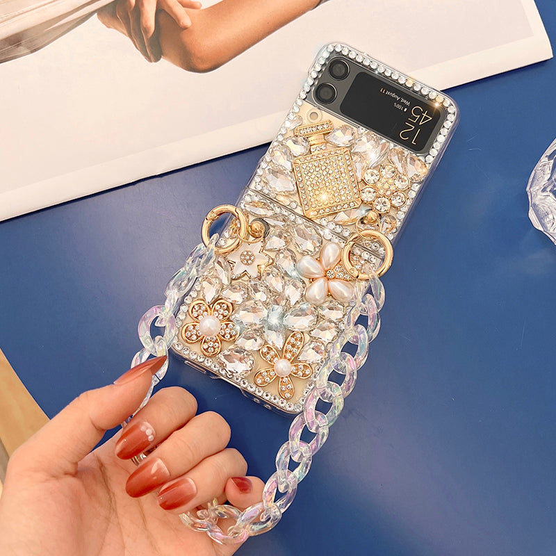 Luxury Diamond Phone Case For Samsung Galaxy Z Flip 3 5G