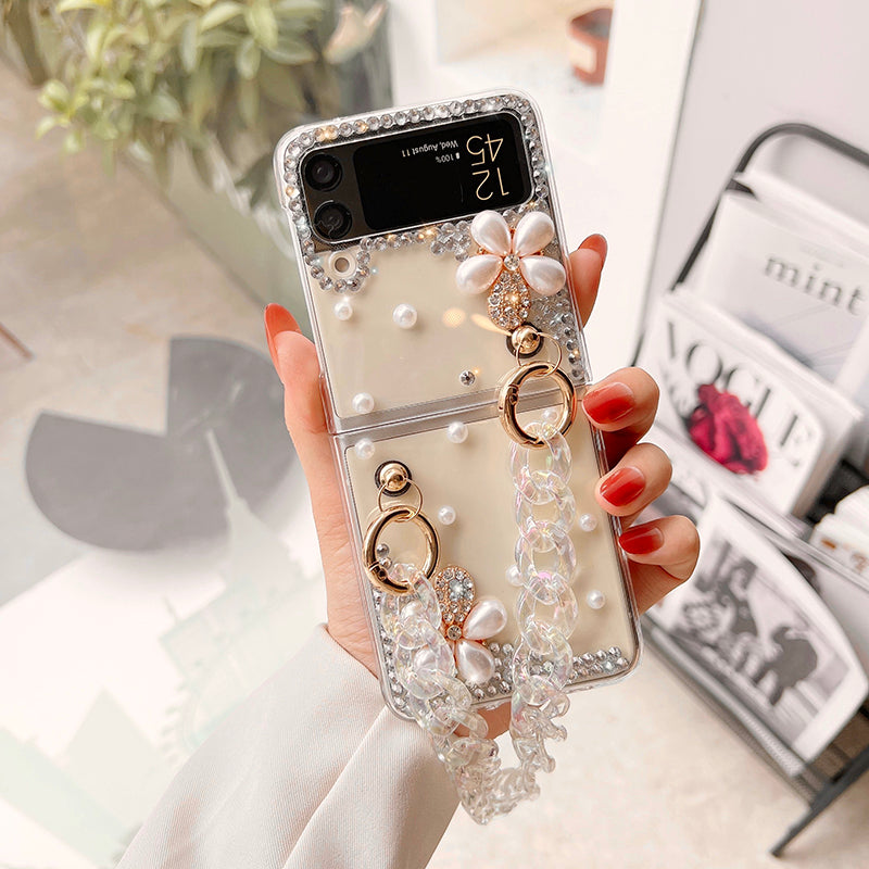 Luxury Diamond Phone Case For Samsung Galaxy Z Flip 3 5G
