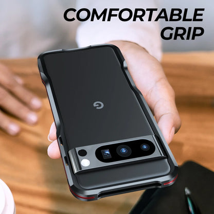 Luxury Metal Bumper Case for Pixel 8 Pro: Shockproof Shell