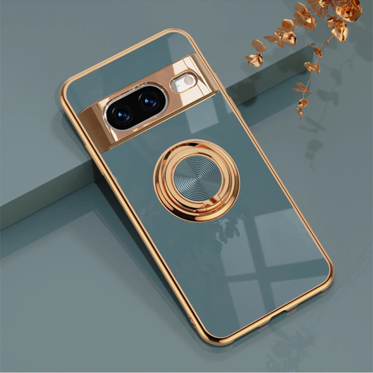 Luxury Case with Ring Holder For Google Pixel 8