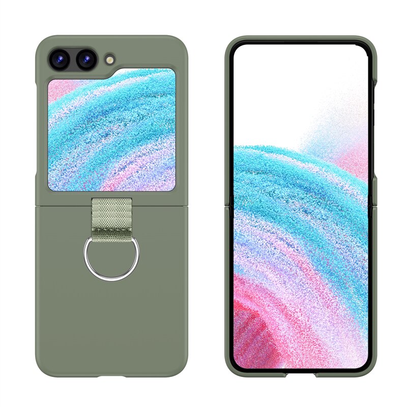 Foldable Ring Buckle Holder Case for Samsung Galaxy Z Flip 5