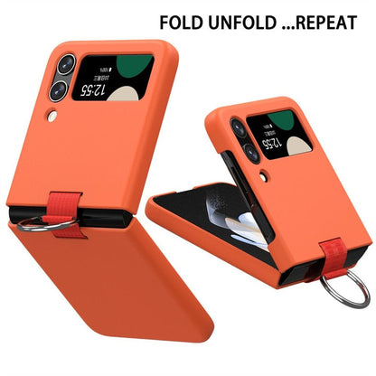 Foldable Ring Buckle Holder Case for Samsung Galaxy Z Flip 5