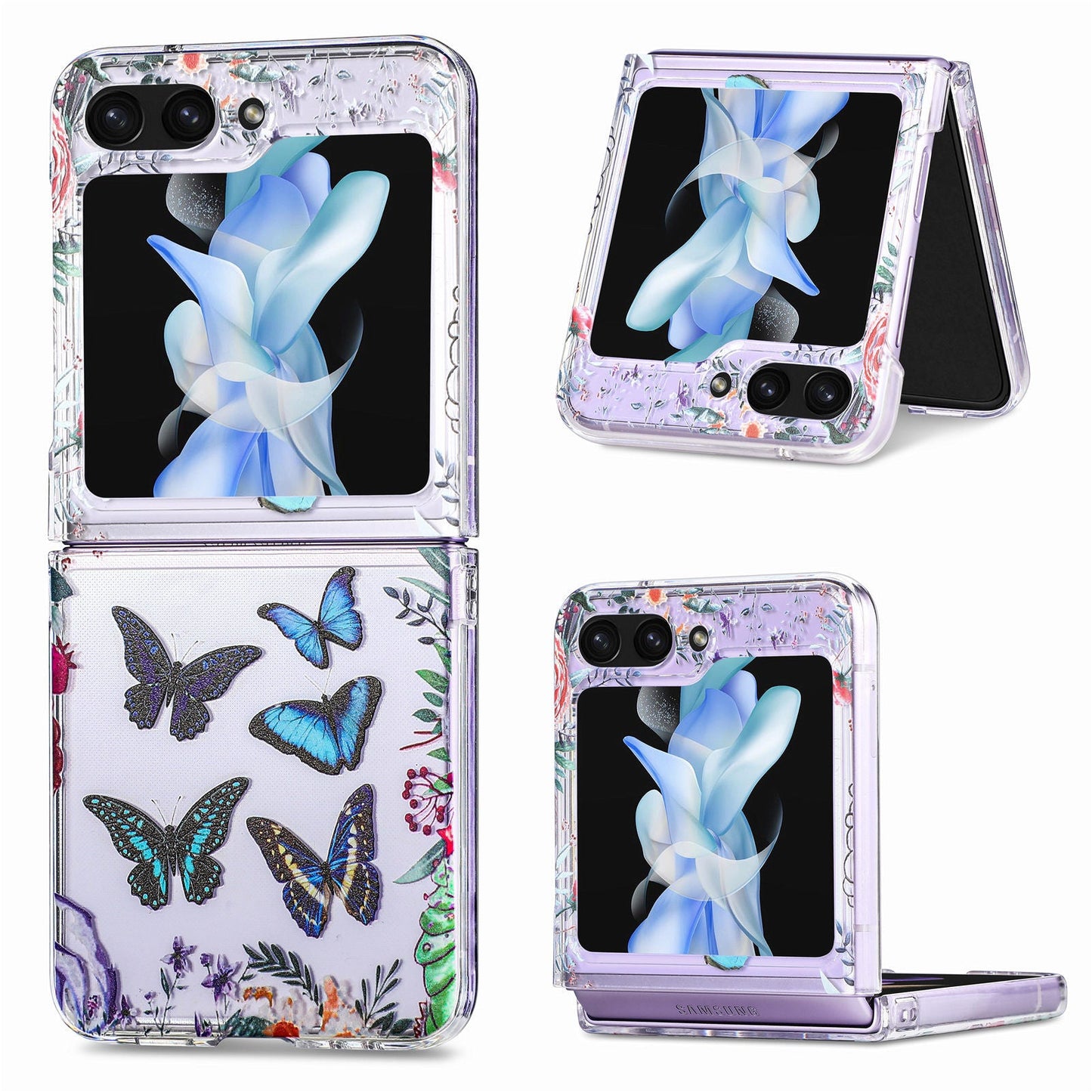 Anti-drop Butterfly Cover for Samsung Galaxy Z Flip 5