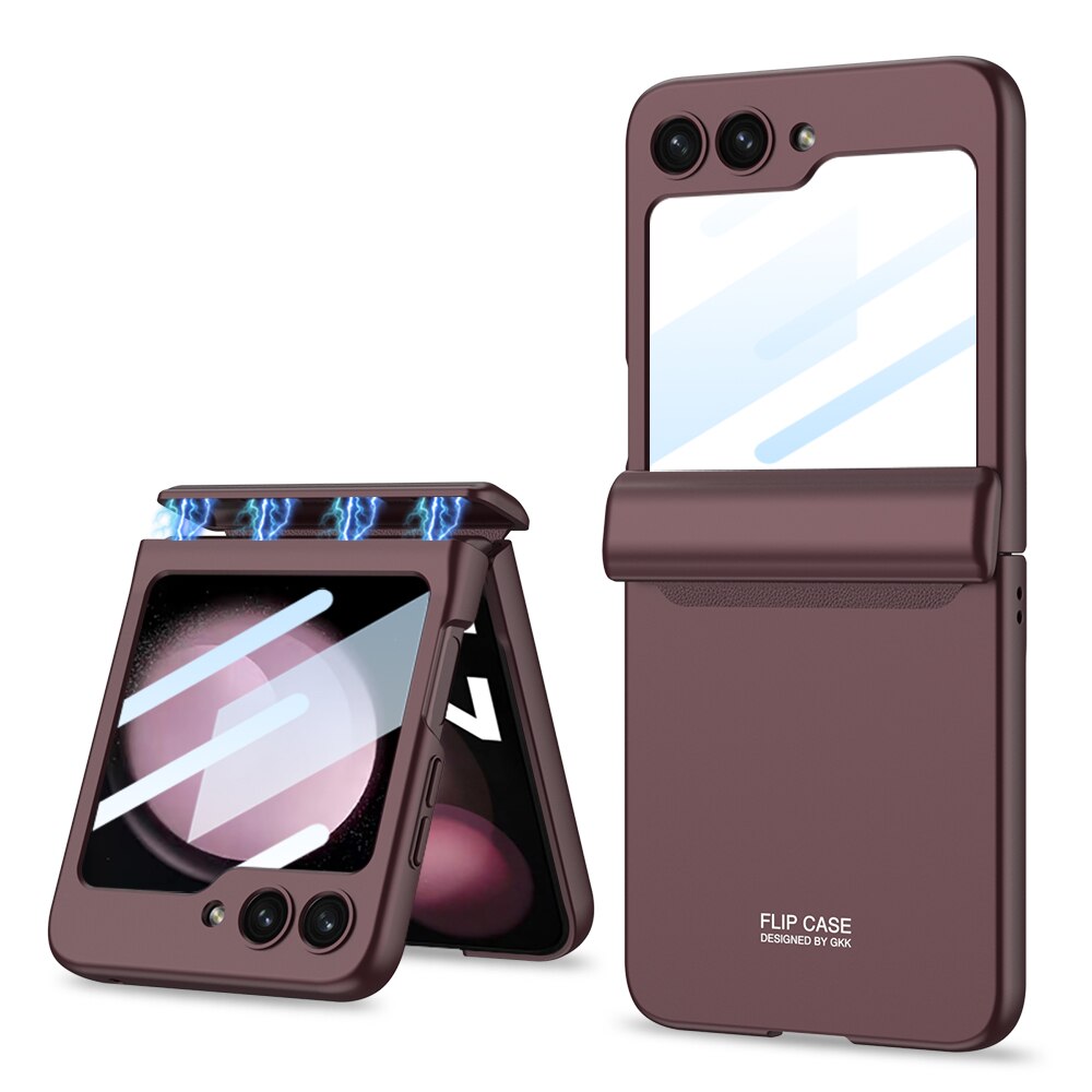 Case Hinge & Screen Protection For Galaxy Z Flip 5