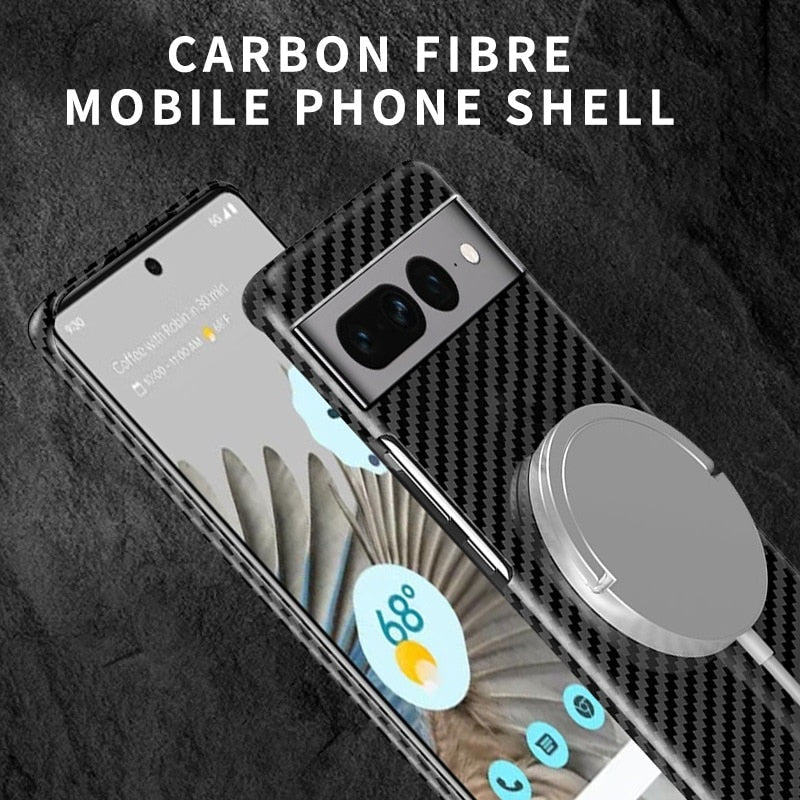 Carbon Fiber Case For Google Pixel 7